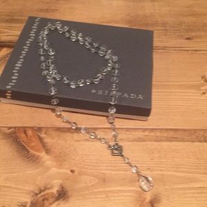 Silpada Sterling Silver Crystal Necklace
